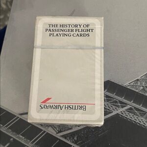 British Airways 2 pack playing cards